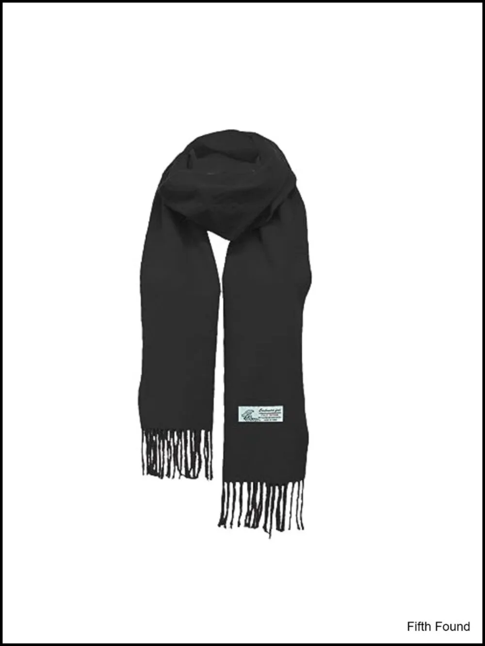 Unisex Viscose Winter Scarf Cashmere Feel Soft Classic Tassel Wrap